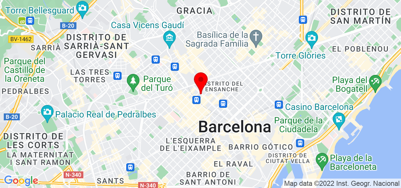 Riccardo Riccio Photography - Cataluña - Barcelona - Mapa