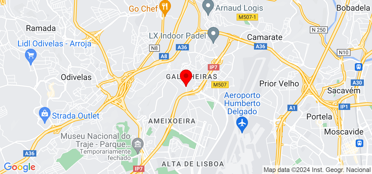 Vanda Madeira - Lisboa - Lisboa - Mapa