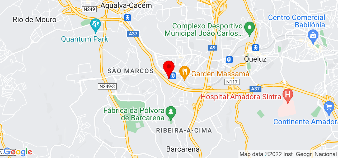 Pedro Silva - Lisboa - Oeiras - Mapa