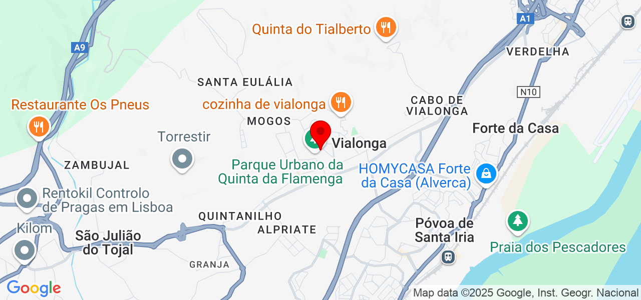 Faz Tudo - Lisboa - Vila Franca de Xira - Mapa