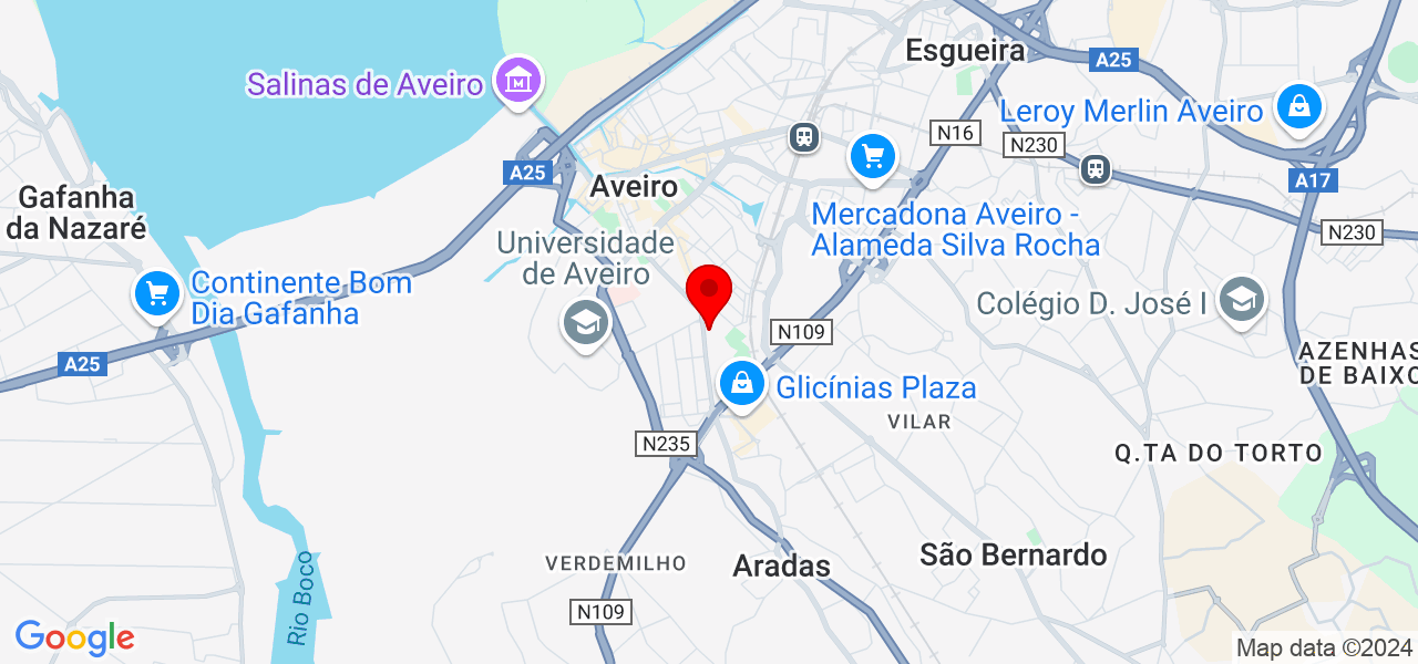 Tomás Carvalho - Aveiro - Aveiro - Map