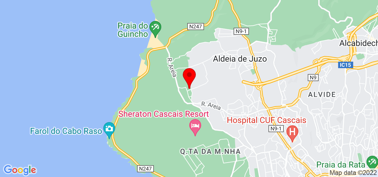 Baltazar Bitton - Lisboa - Cascais - Mapa