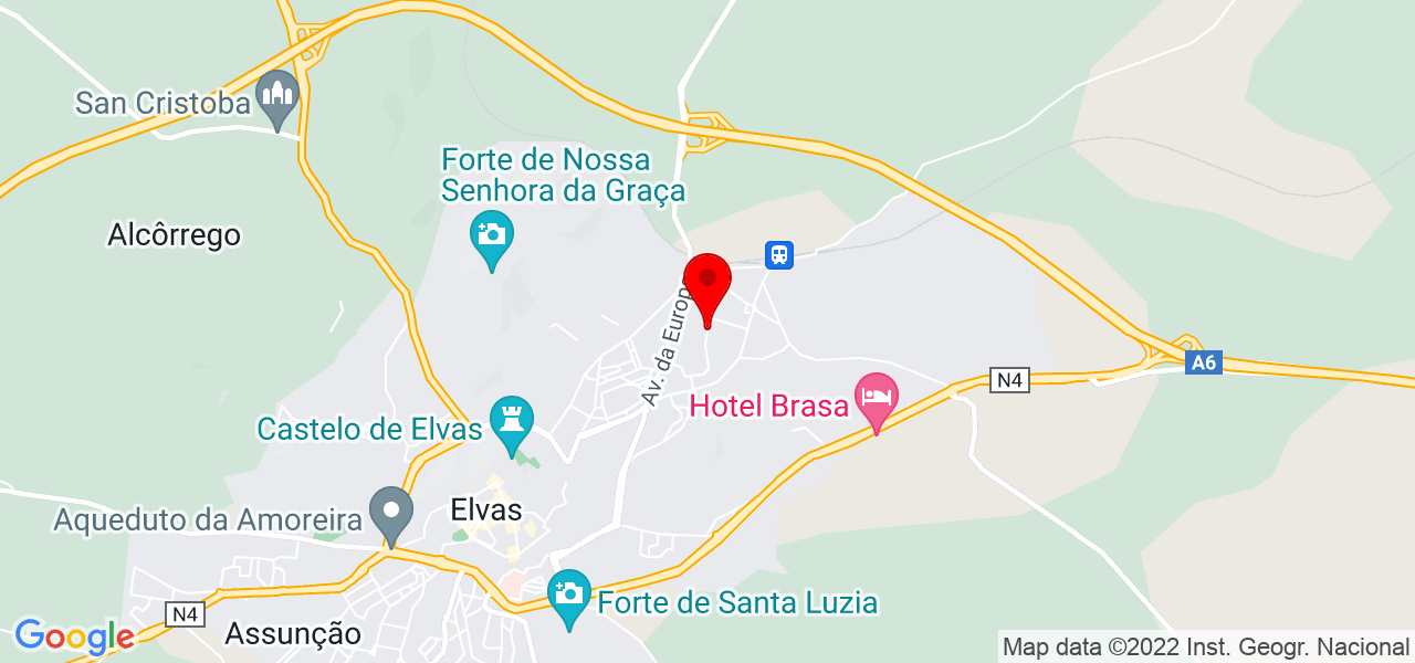 Ricardo Ventura - Portalegre - Elvas - Mapa