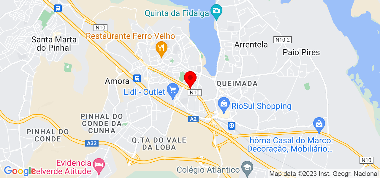 MONTEC - Setúbal - Seixal - Mapa