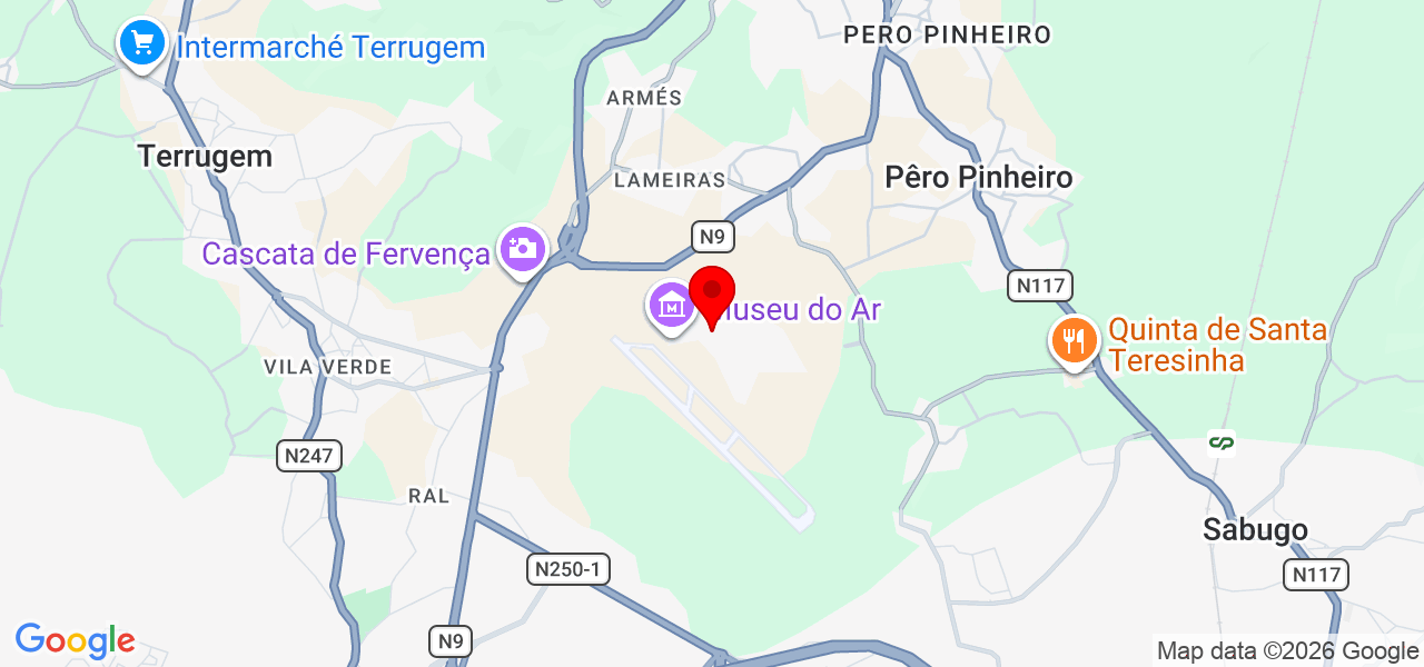 ElectroFlux - Lisboa - Sintra - Map