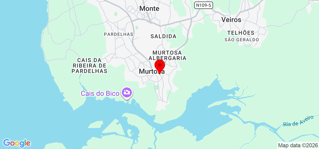 Chef Vicente - Aveiro - Murtosa - Mapa