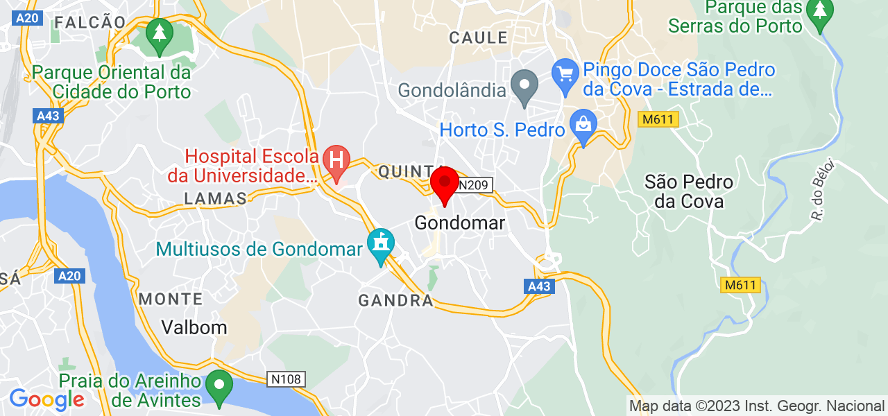 Doctor TAx - Porto - Gondomar - Mapa