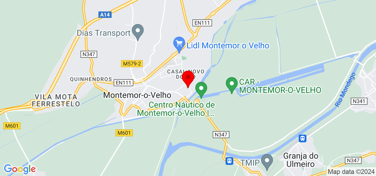 Hoyos Foto Estudio - Coimbra - Montemor-o-Velho - Mapa