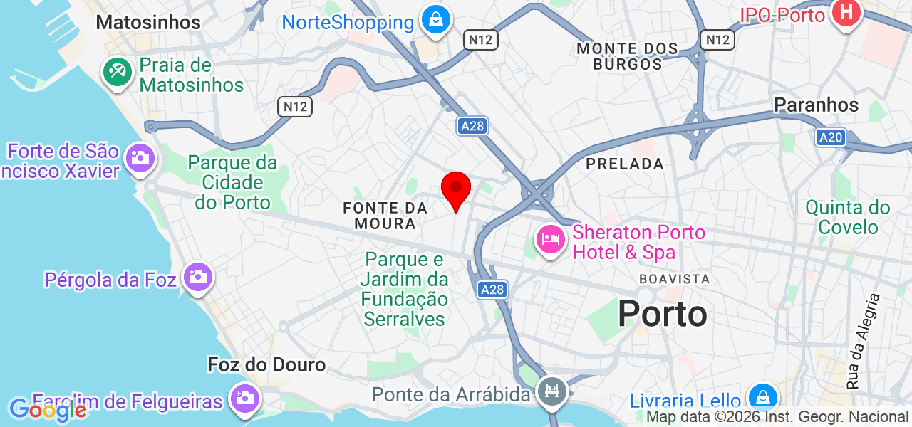Fernando Ferreira - Porto - Porto - Karte