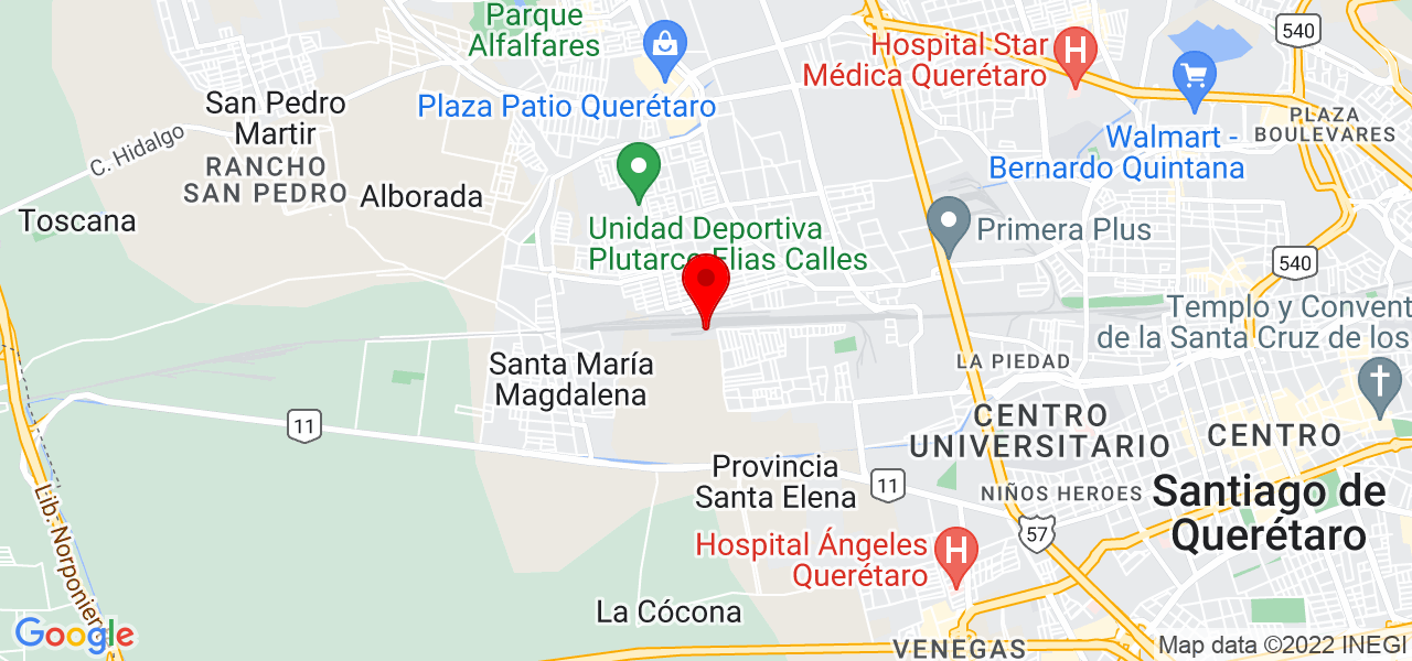 sonopiano - Querétaro - Querétaro - Mapa