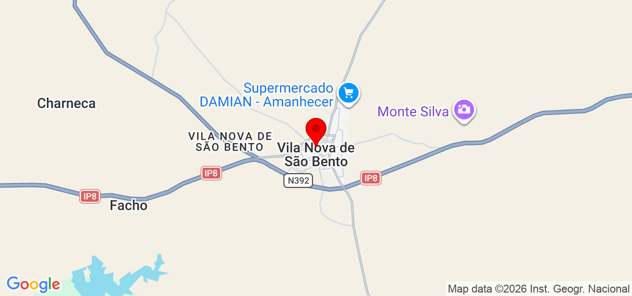 lavaomeusofa - Beja - Serpa - Karte
