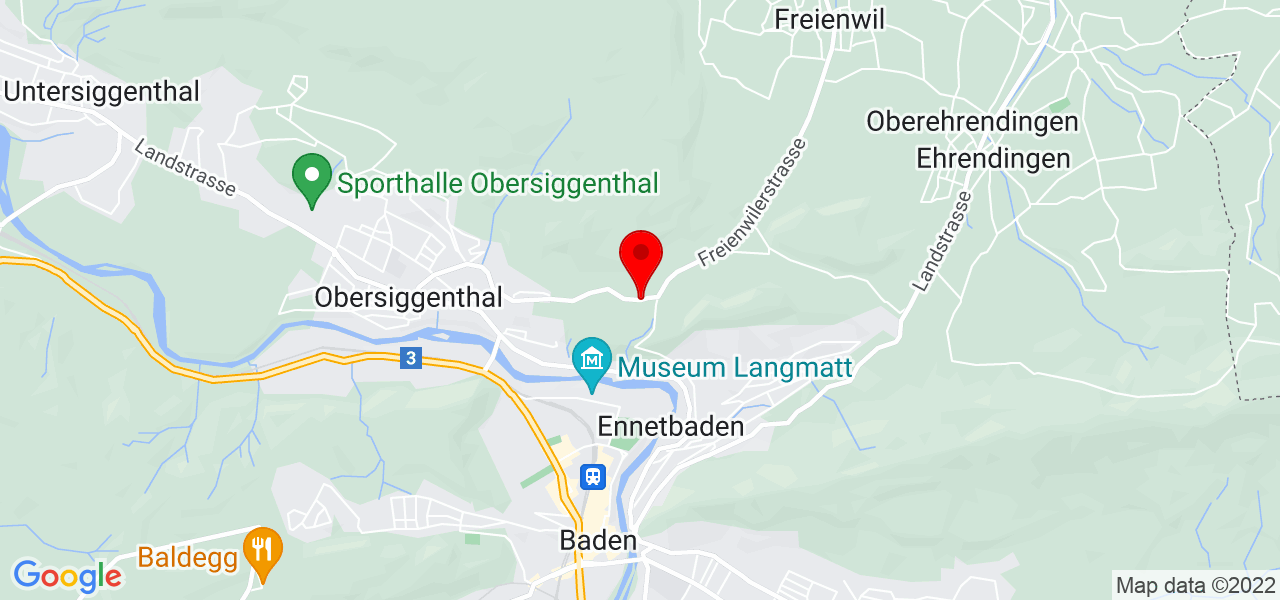 L.Haas - Aargau - Obersiggenthal - Karte