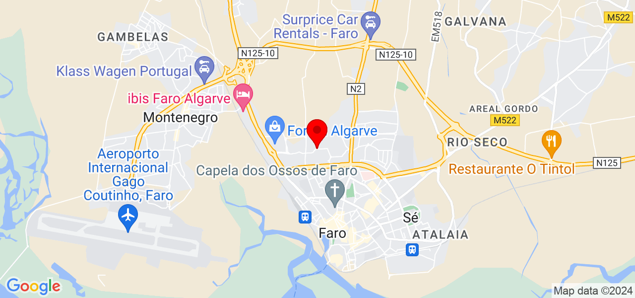 Cristina - Faro - Faro - Carte