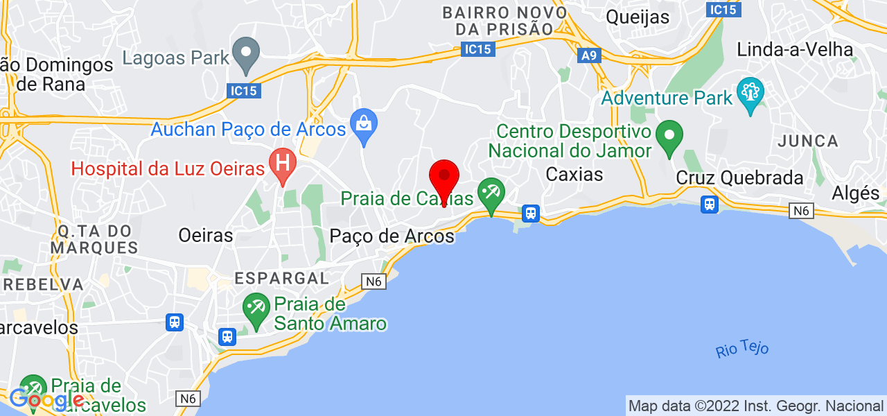 André Oliveira - Lisboa - Oeiras - Mapa