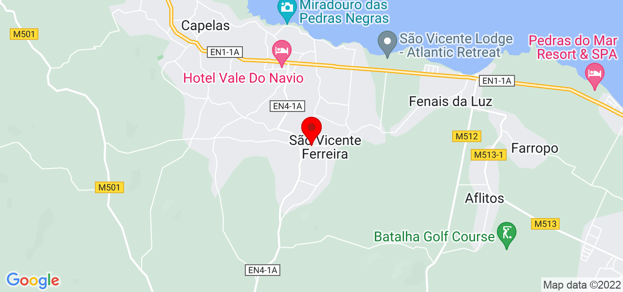 Simão Campos - Açores - Ponta Delgada - Mapa
