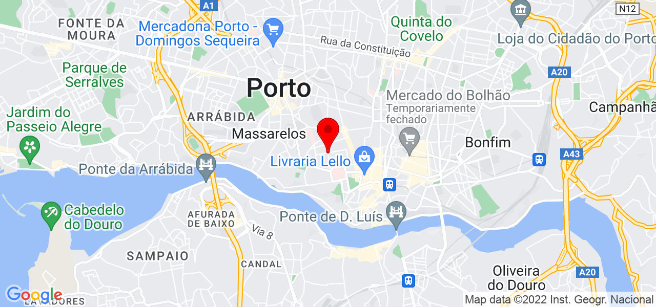 Maria Ester - Porto - Porto - Mapa