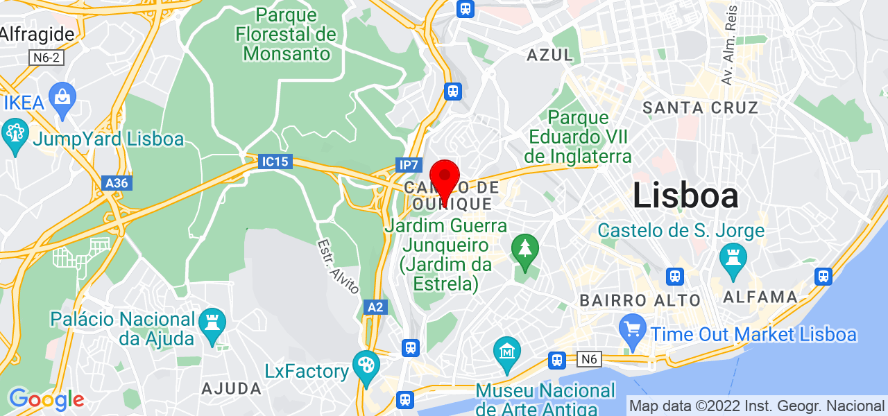 Arlinda Rocha Dias - Lisboa - Lisboa - Mapa