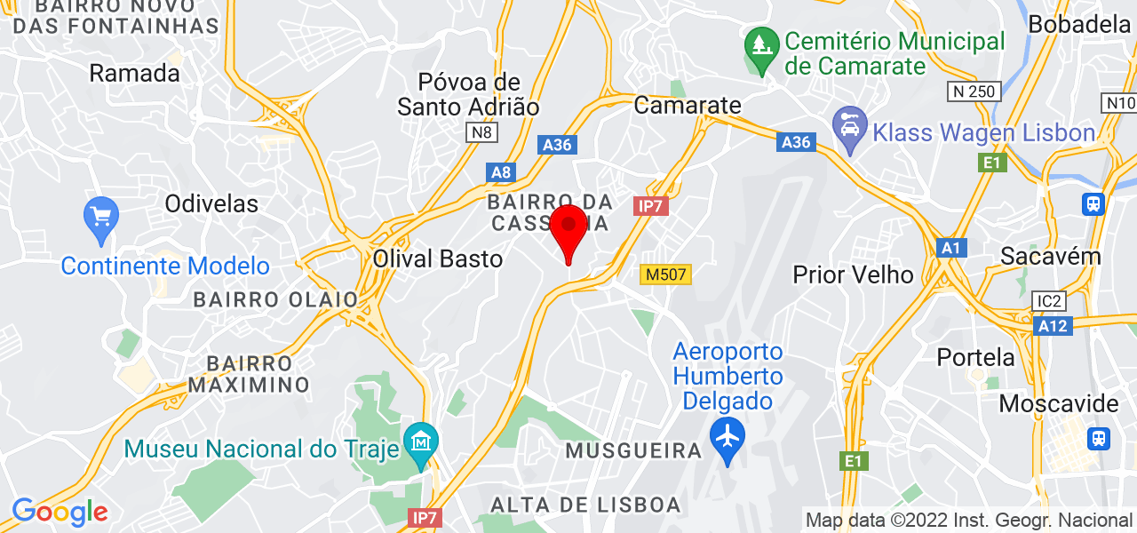 Natasha - Lisboa - Lisboa - Mapa