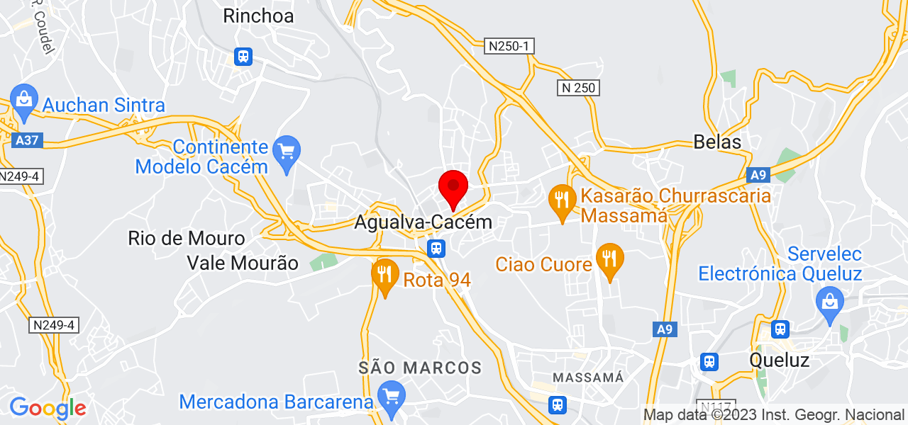 Alfazema In&eacute;dita Lda - Lisboa - Sintra - Mapa