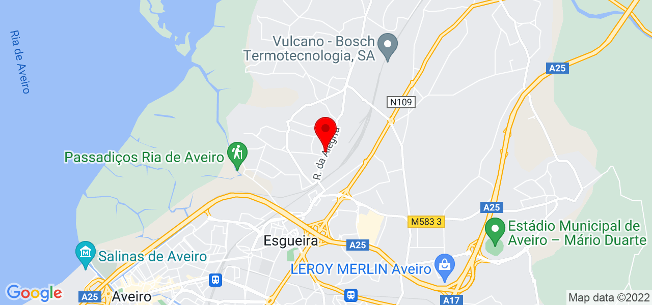 Sara Silva - Aveiro - Aveiro - Mapa