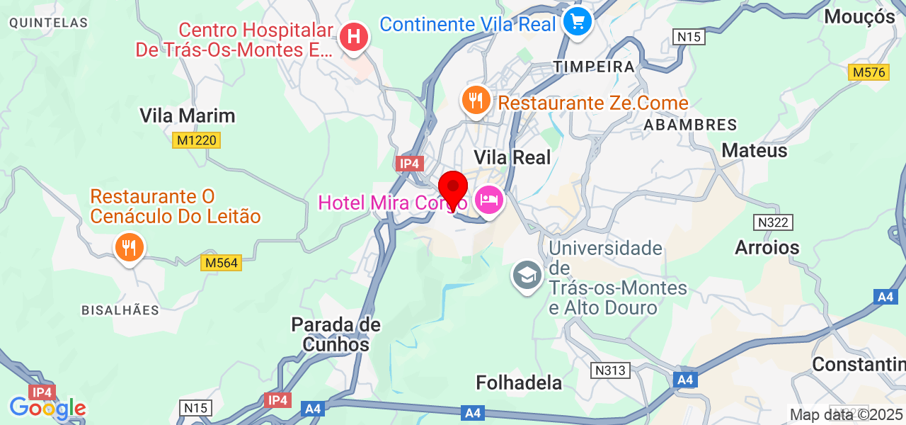 Ideias Contemporâneas Interiores - Vila Real - Vila Real - Karte