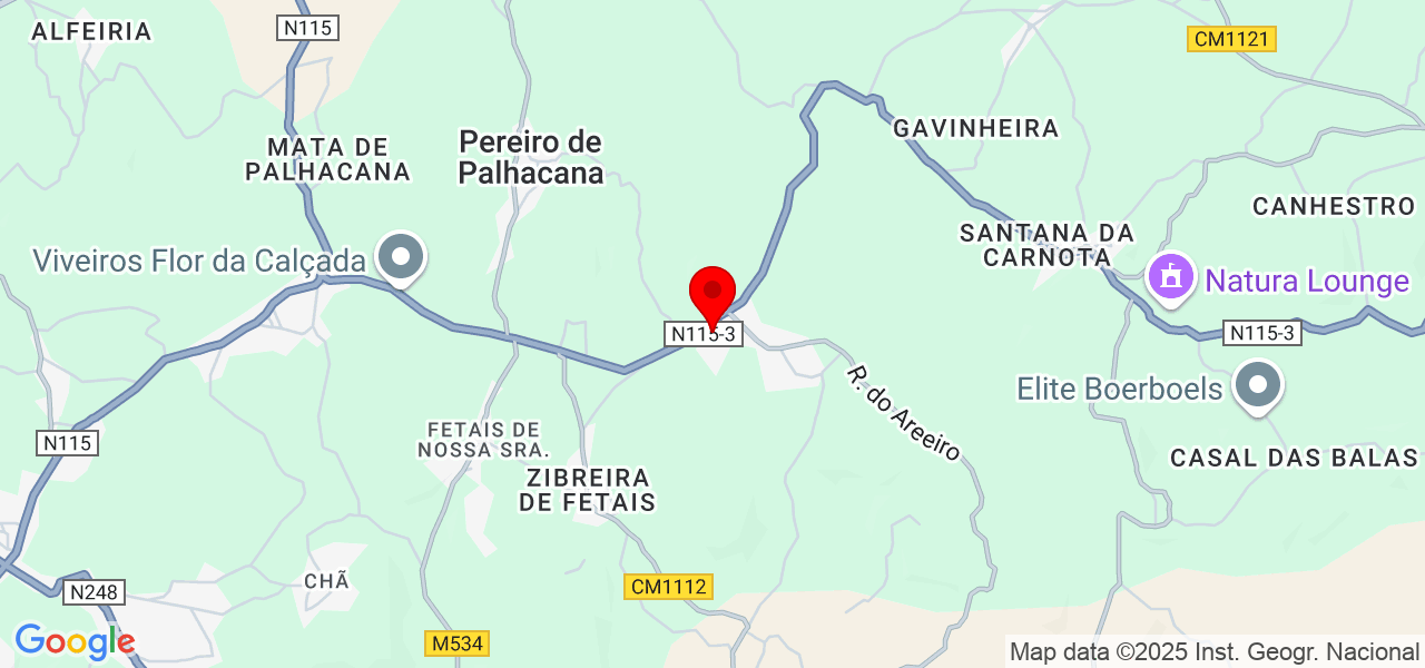 Glaucia - Lisboa - Alenquer - Karte