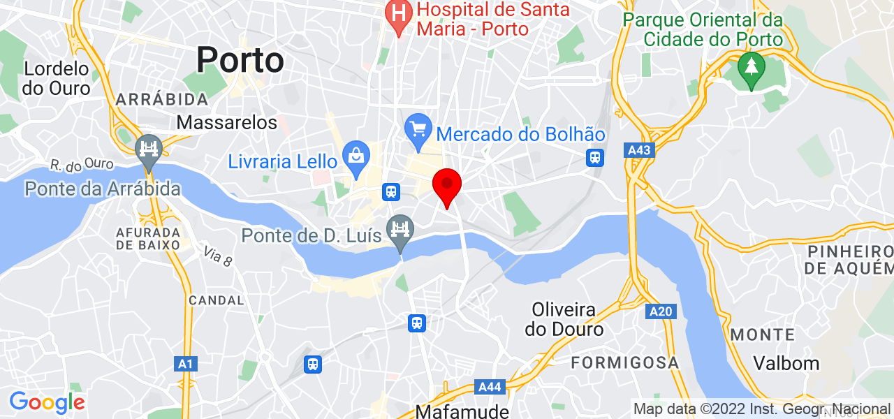 Edilia candida - Porto - Porto - Mapa
