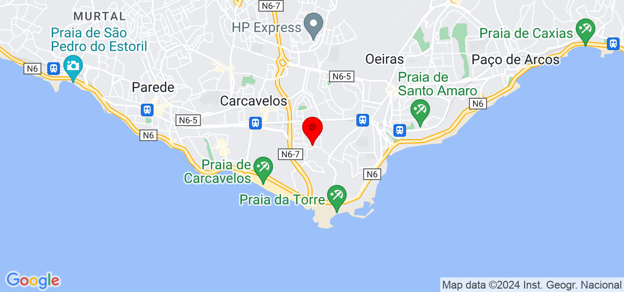 Bianca Rasch - Lisboa - Cascais - Map