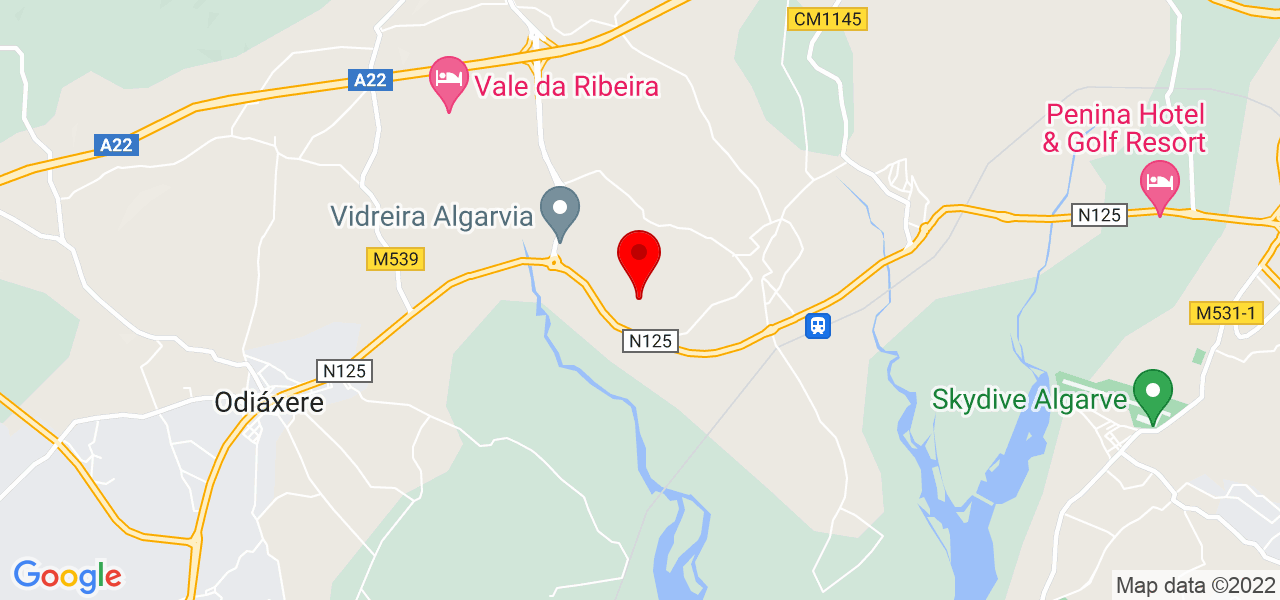 Priscila - Faro - Portimão - Mapa