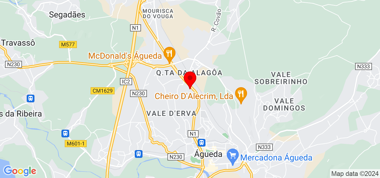 GLAMSY TECH - Aveiro - Águeda - Mapa