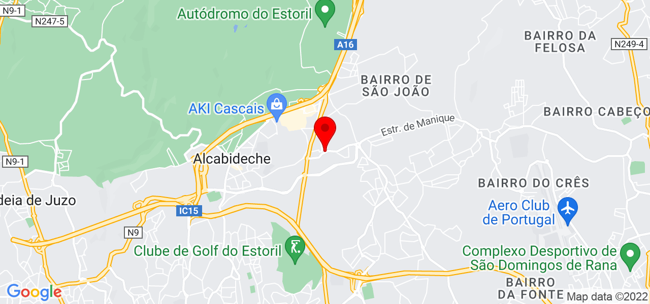 S&oacute;nia Lemos - Lisboa - Cascais - Mapa