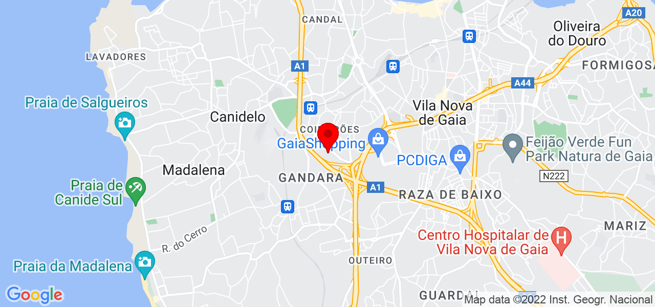 Patricia - Porto - Vila Nova de Gaia - Mapa