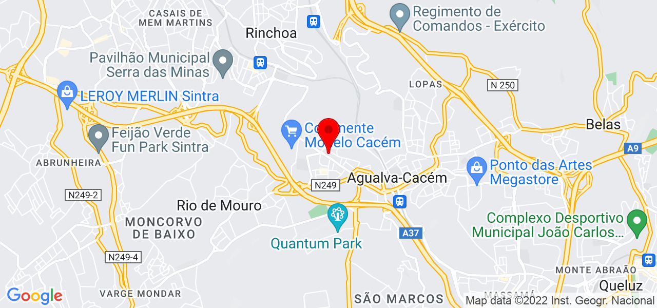 Orlando Carlos de Castro - Lisboa - Sintra - Mapa