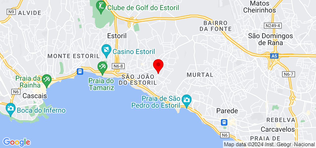 Adriana - Lisboa - Cascais - Mapa
