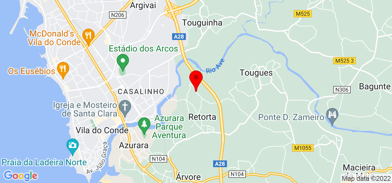 QUINTA DO CASAL - Porto - Vila do Conde - Mapa