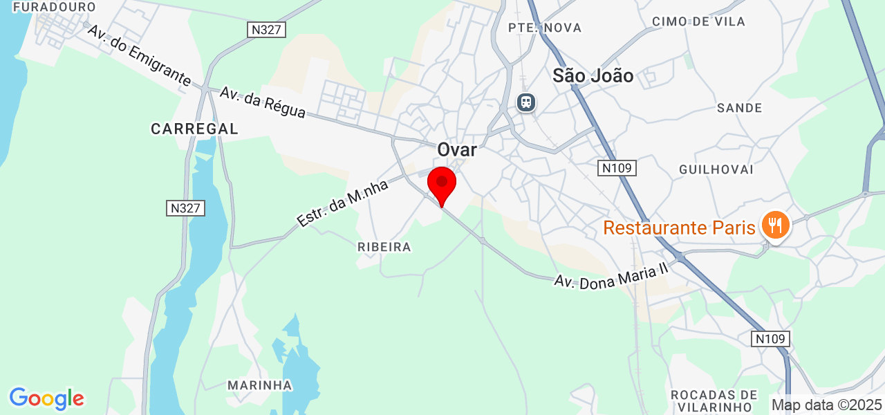 Marlene - Aveiro - Ovar - Karte
