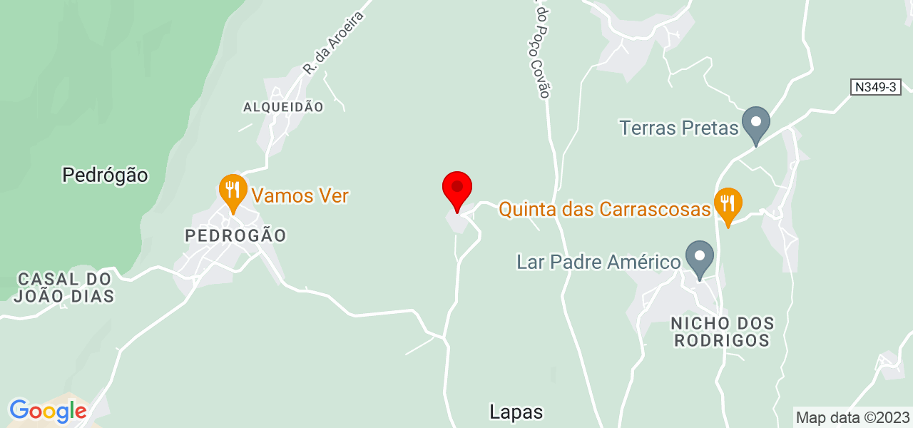 Al&eacute;xys - Santarém - Torres Novas - Mapa