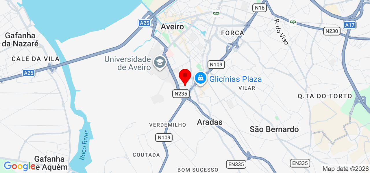 Maria Diniss - Aveiro - Aveiro - Karte