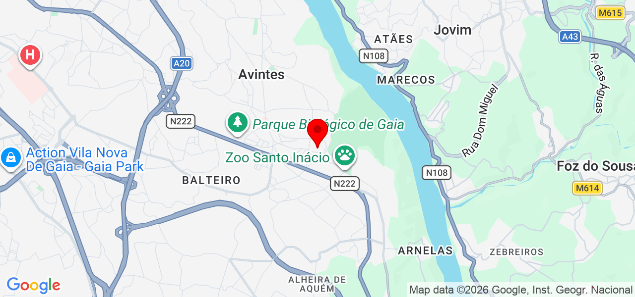 Eletrificação residencial & smart home - Porto - Vila Nova de Gaia - Karte