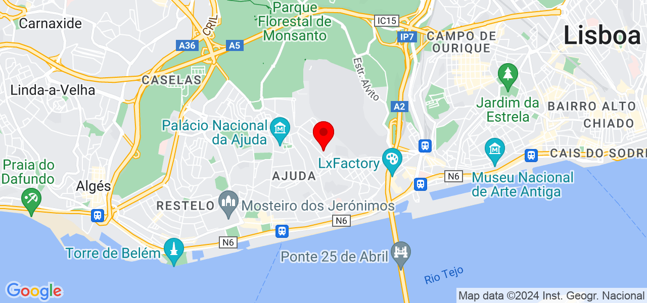Bruno Noronha Constru&ccedil;&otilde;es - Lisboa - Lisboa - Mapa