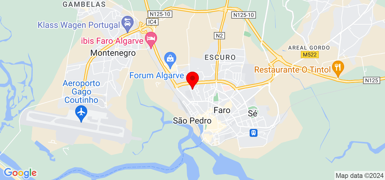 Maria - Faro - Faro - Mapa