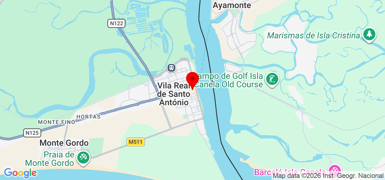 EcoPowerCentre - Faro - Vila Real de Santo António - Mapa