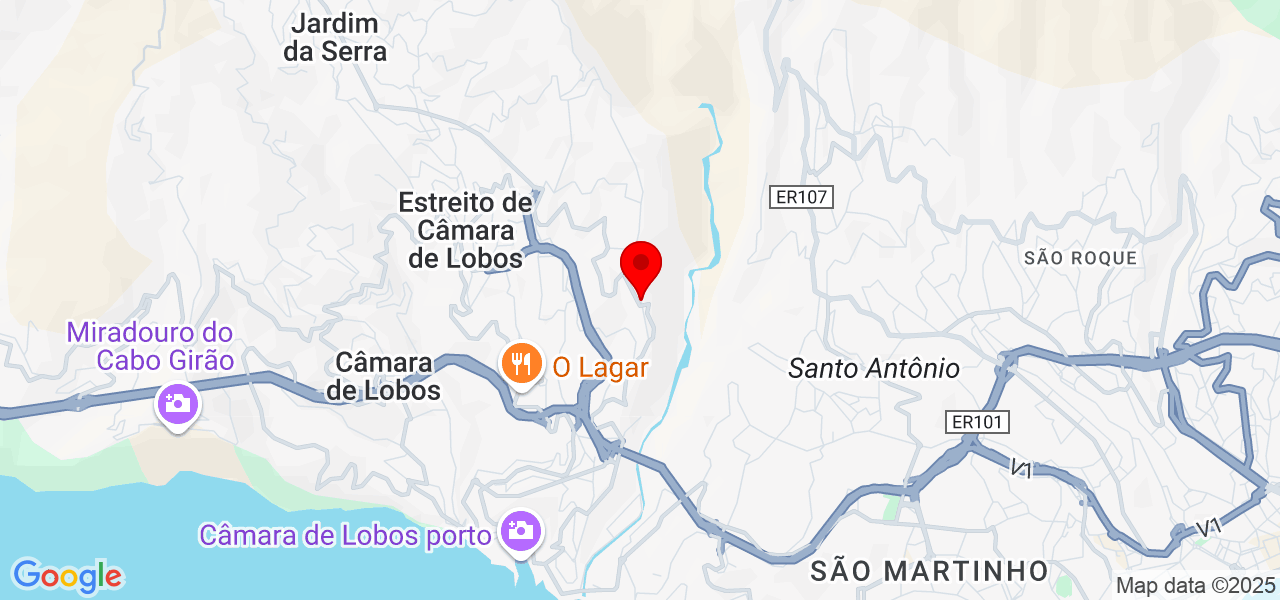 Limpeza Profissional - Madeira - Câmara de Lobos - Map