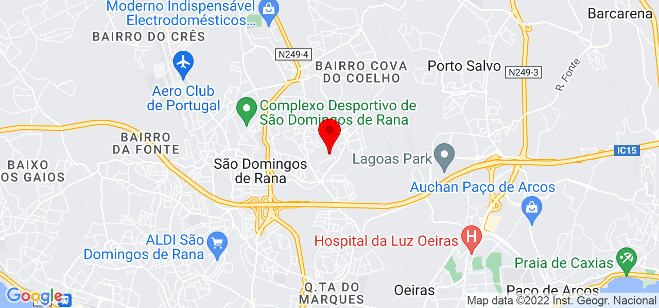 Tiago vaz - Lisboa - Cascais - Mapa