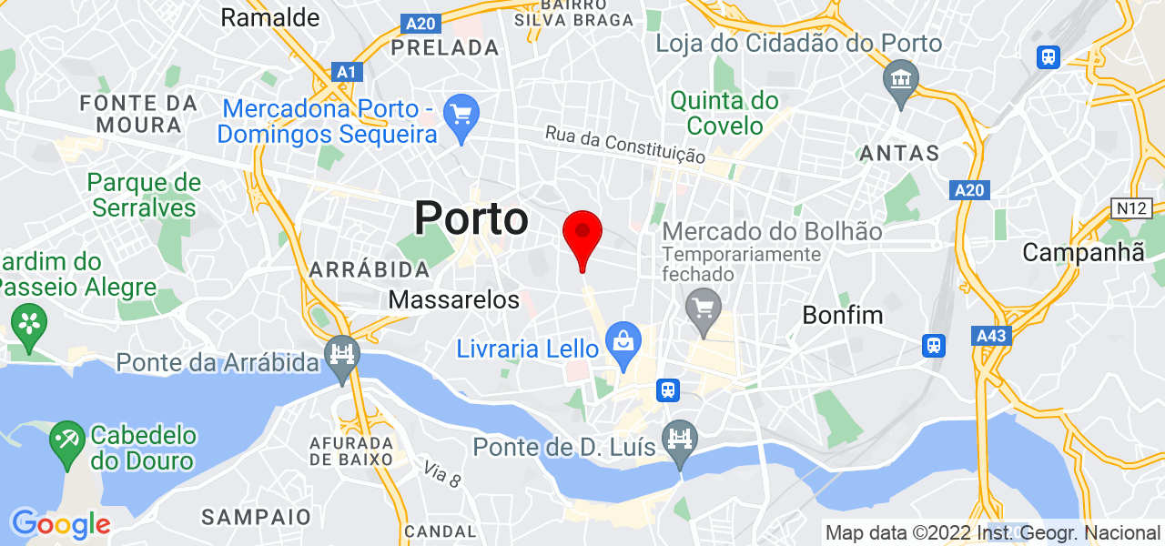 Escolha Digital - Porto - Porto - Mapa
