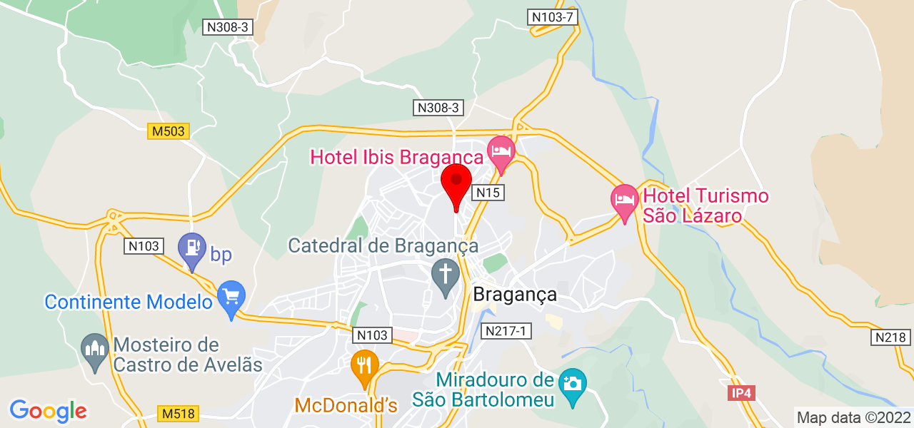 Artsan Design Grafico - Bragança - Bragança - Mapa