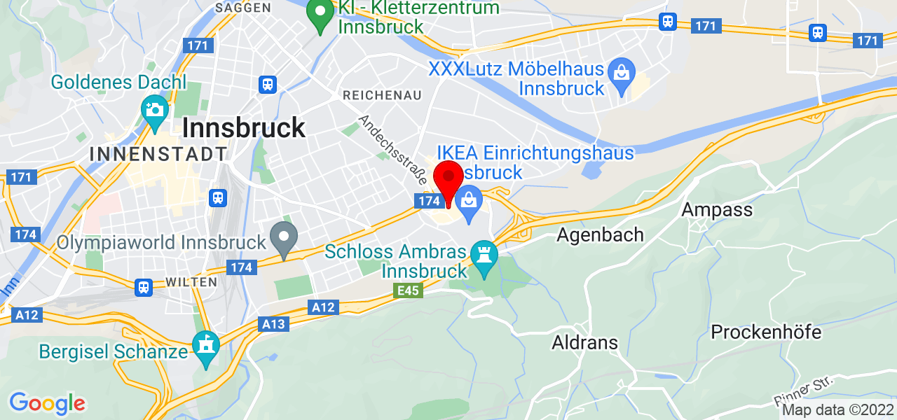 Diana Romero - Tirol - Innsbruck - Karte