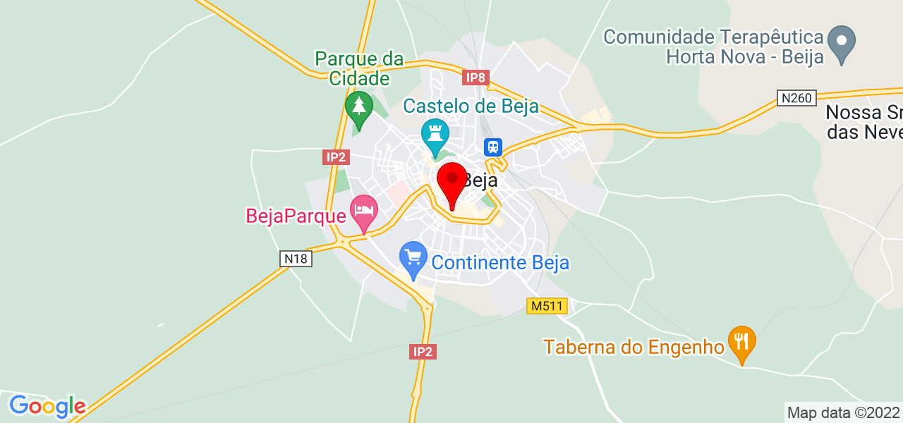 C&aacute;tia Cardoso - Beja - Beja - Mapa