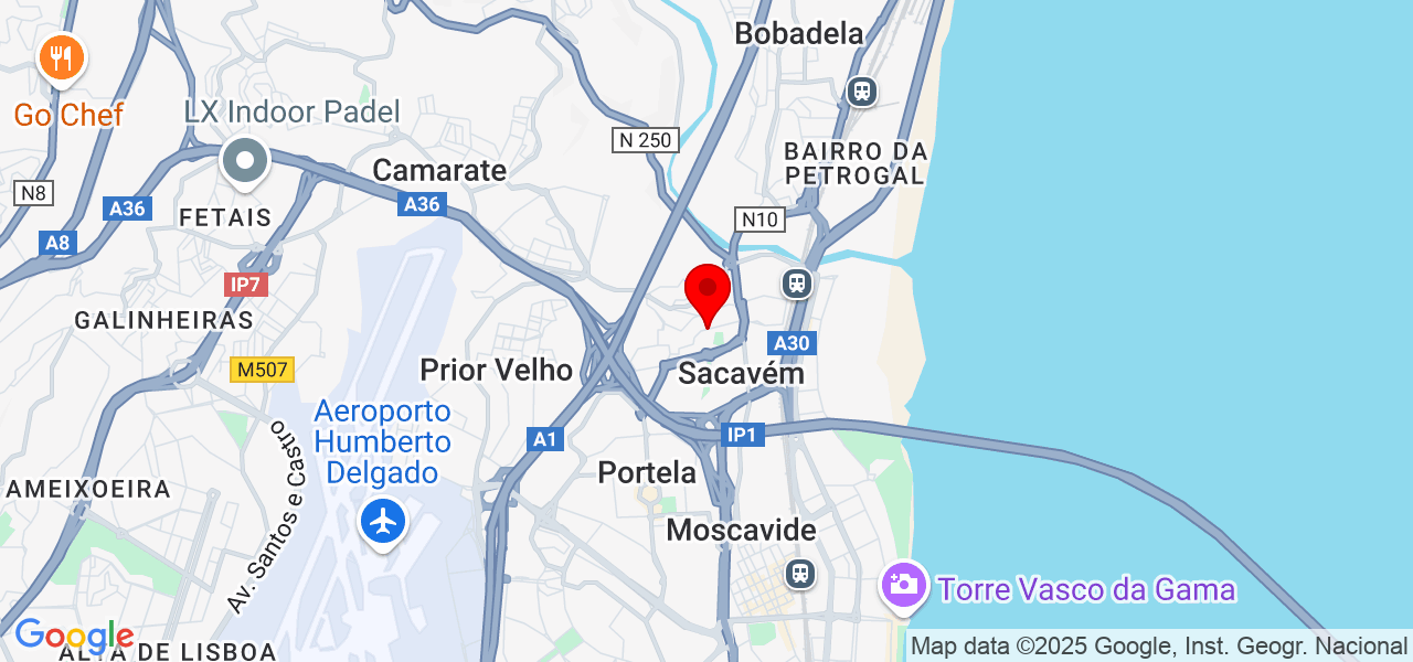 Arlindo Furtado - Lisboa - Loures - Mapa