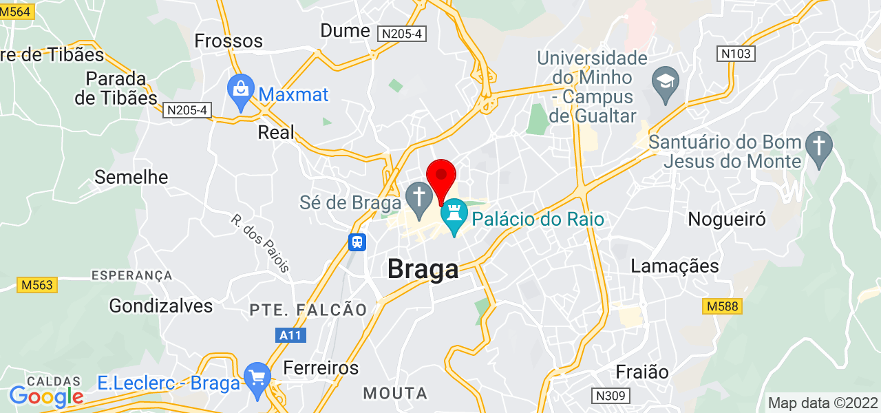 Body &amp; Mind Health - Braga - Braga - Mapa